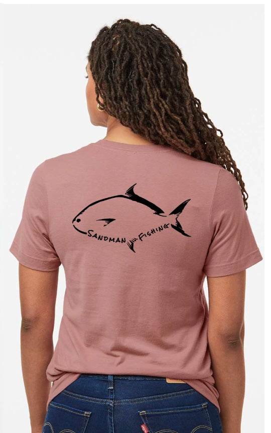 The Sandman shop T-shirt (Pompano) Sandman fishing