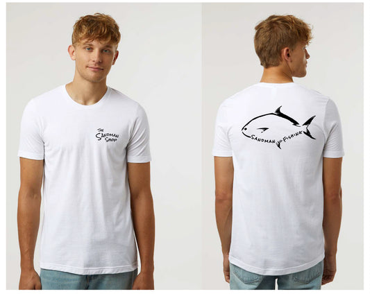The Sandman shop T-shirt (Pompano) Sandman fishing