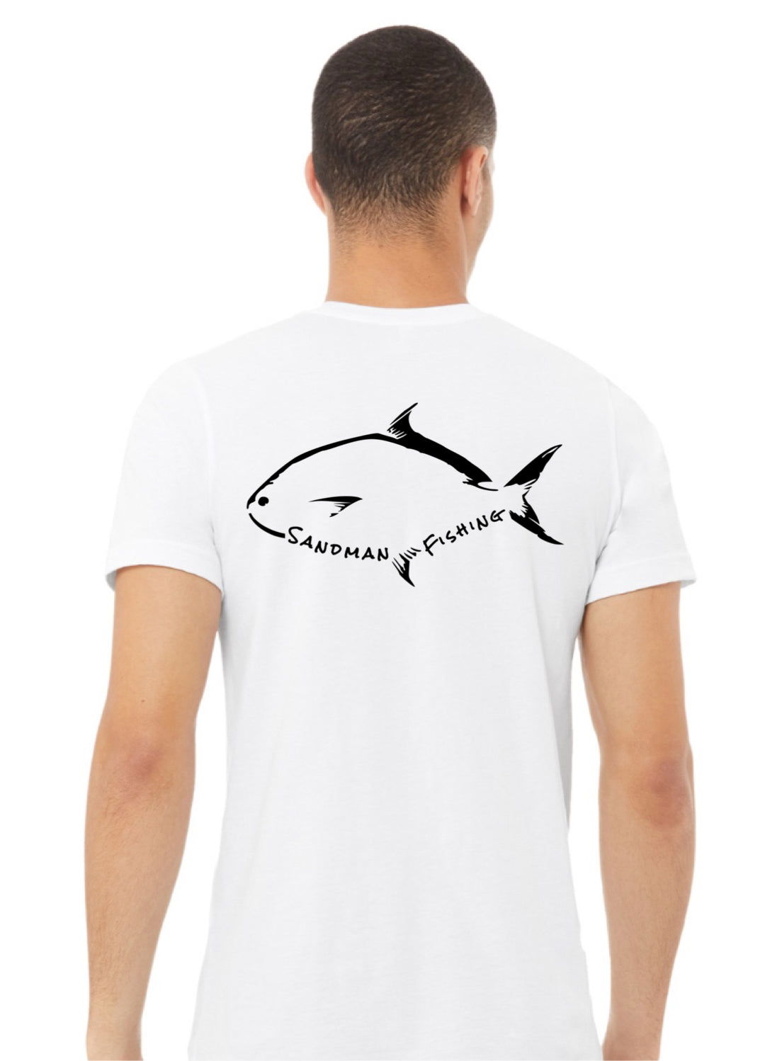 The Sandman shop T-shirt (Pompano) Sandman fishing