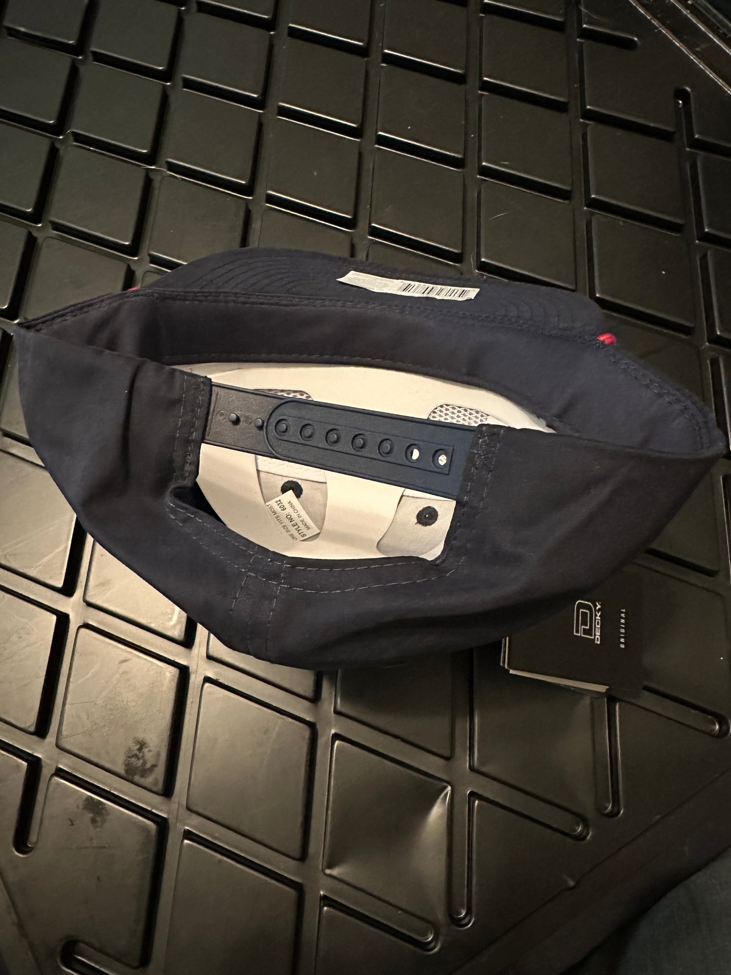 Red rope Navy (Decky)Patch Hat