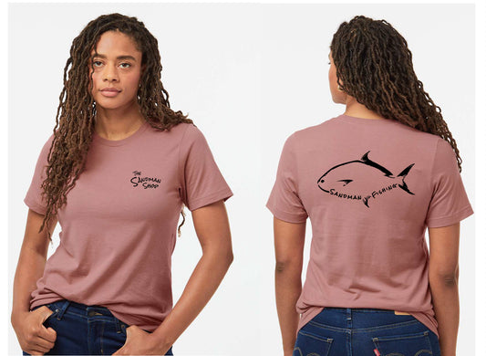 The Sandman shop T-shirt (Pompano) Sandman fishing
