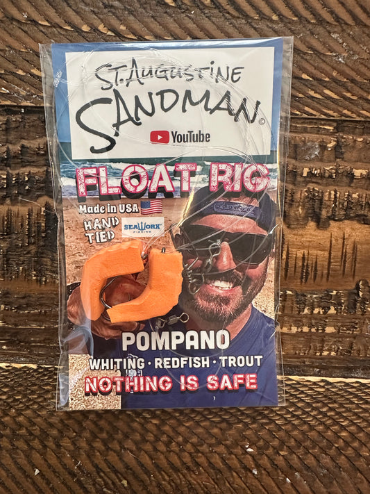 ORANGE-(sand flea egg) Sandman float rig