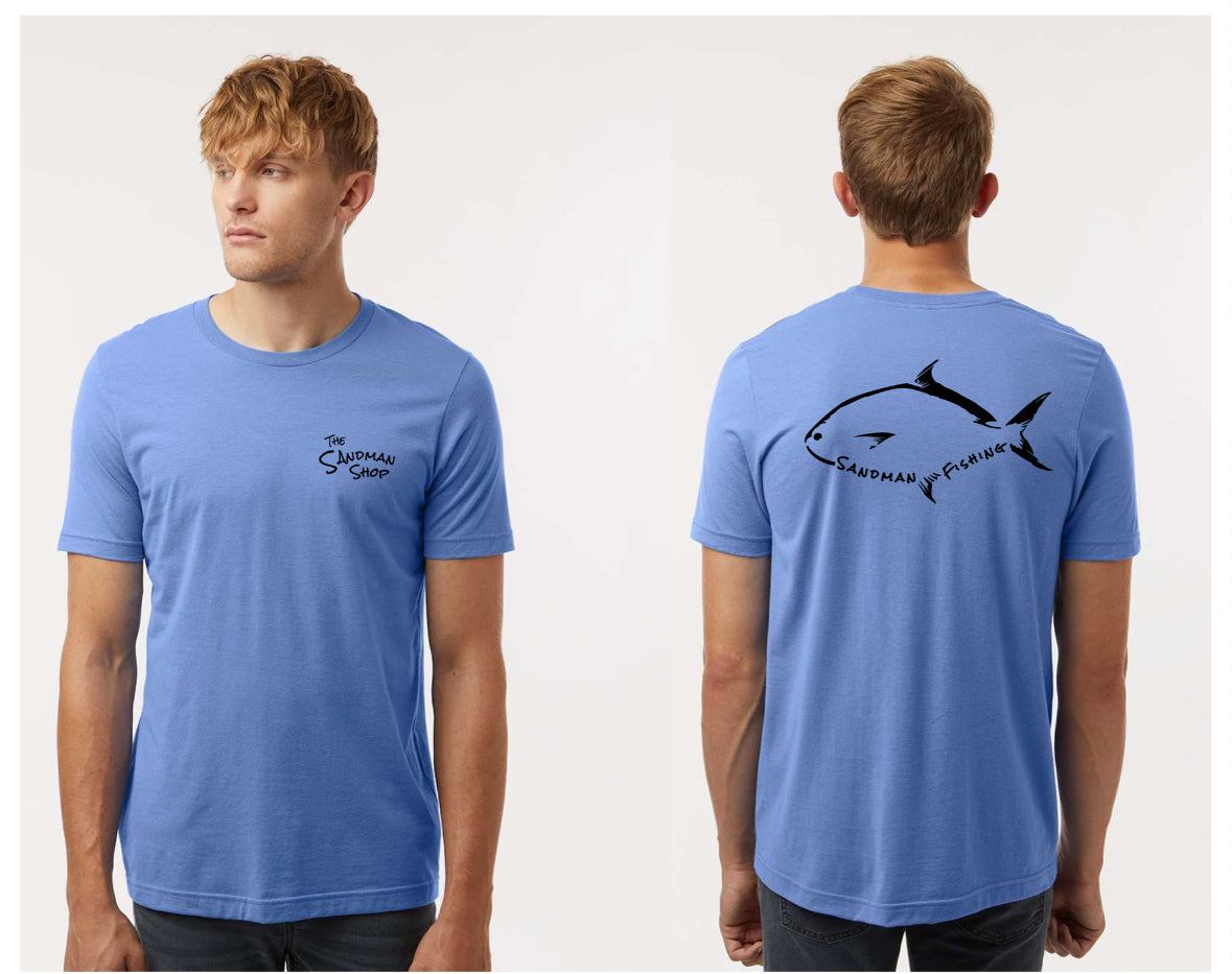 The Sandman shop T-Shirt (Pompano) Sandman fishing